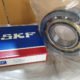 SKF 7411BGAM Angular Contact Ball Bearing with copper cage