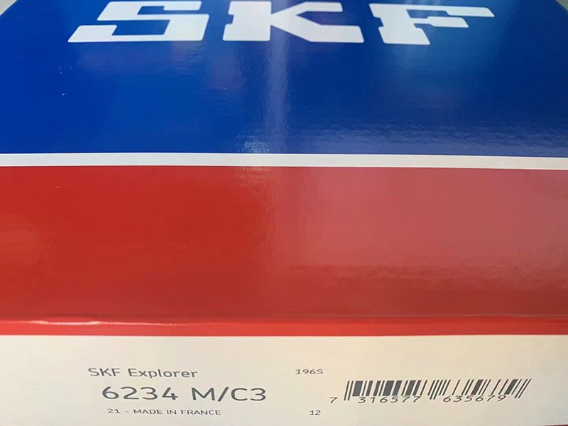 SKF 6234MC3 deep groove ball bearing with brass cage