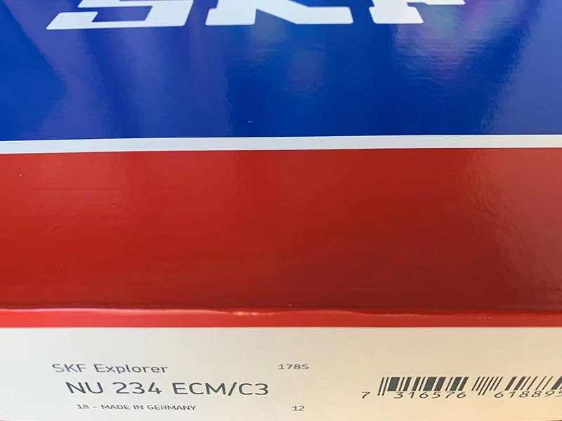 SKF NU234EMC3 cylindrical roller bearing with brass cage