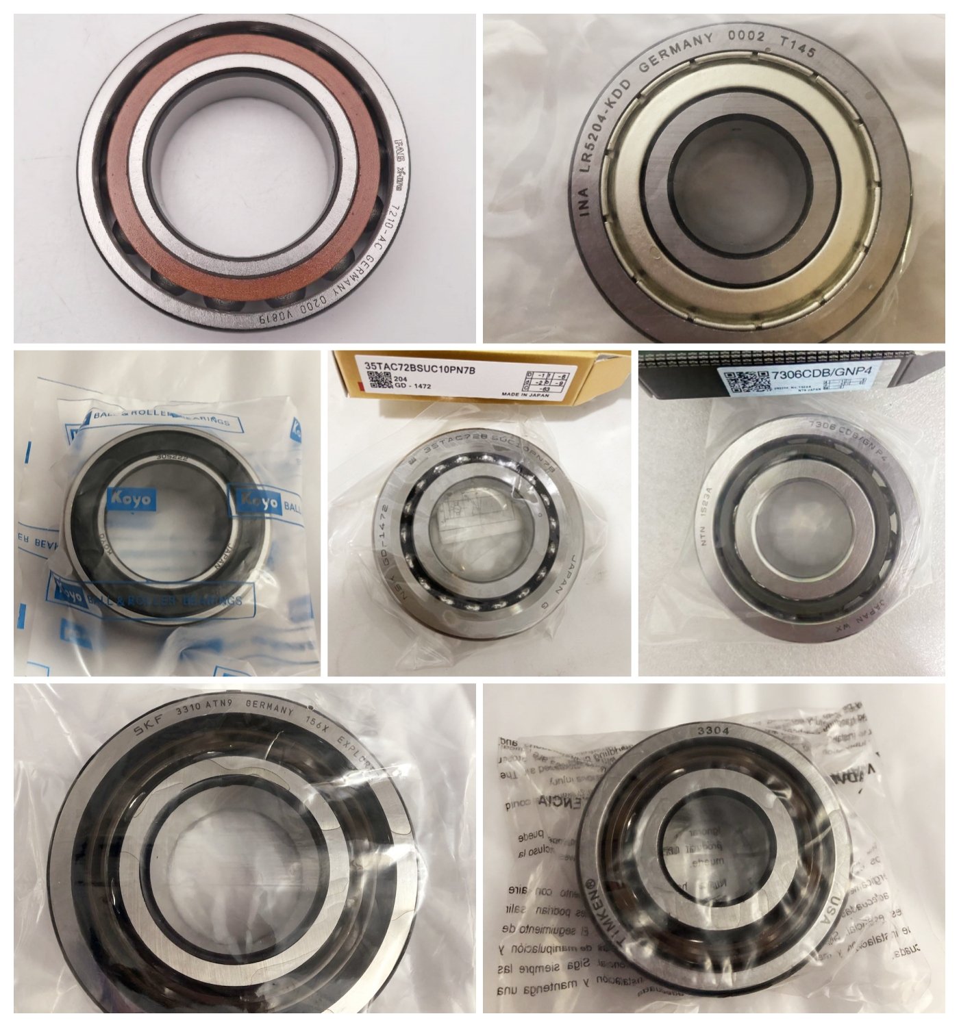 角接触球实拍图